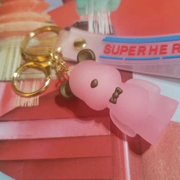 NEW Violent Bear Purse Charm Keychain - Picture 2 of 4